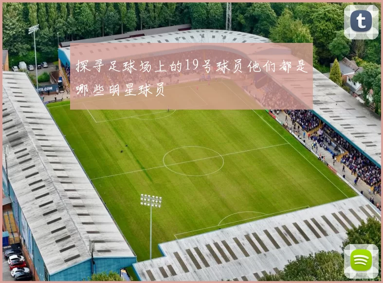 探寻足球场上的19号球员他们都是哪些明星球员